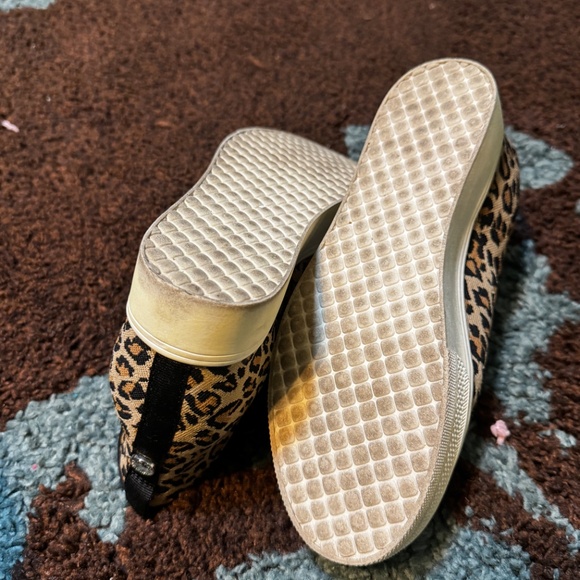 Steve Madden Leopard Print Sneakers - Picture 3 of 3